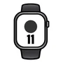 Apple Watch Series 11 GPS + Cellular 42mm Titanio Natural con Correa Deportiva Gris Piedra (M/L)